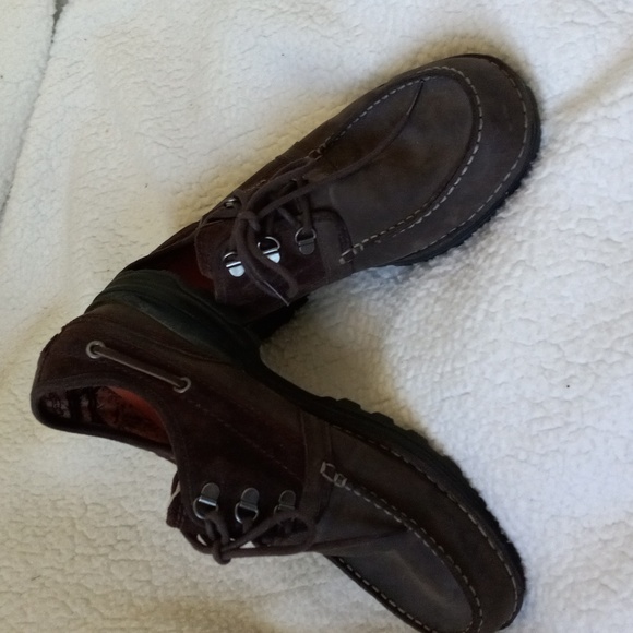 Merrell Palvai Mens Size 11 Hiking Shoes Espresso Suede Leather Waterproof - Picture 2 of 8